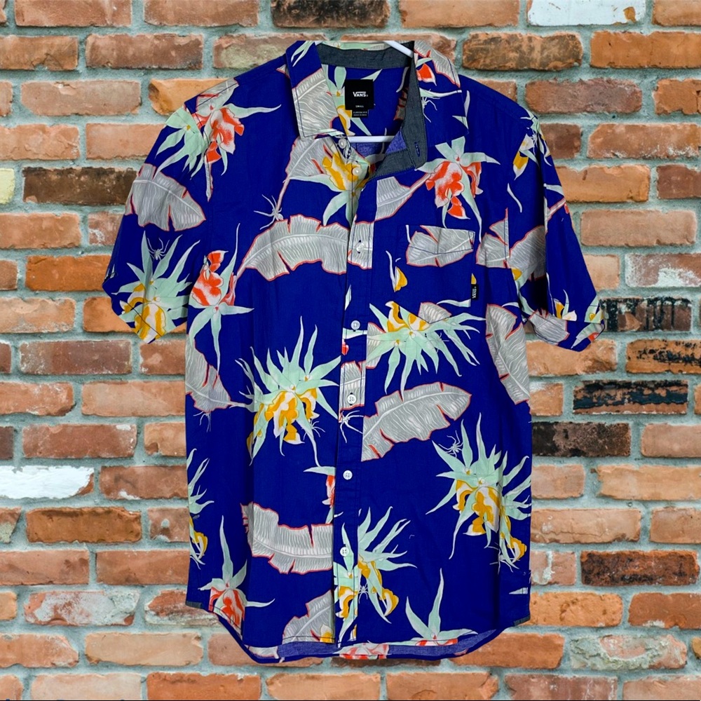 Vans Arachnofloria Hawaiian shirt New